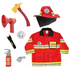 Fireman Costume With Torch And Speaker (Age 3-6)