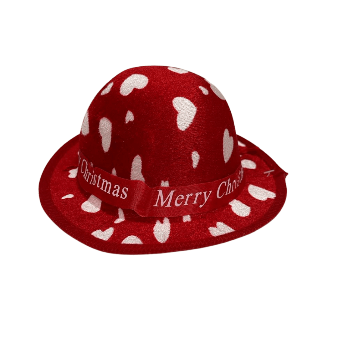 Hearts Christmas Kids Hat Christmas Not specified 