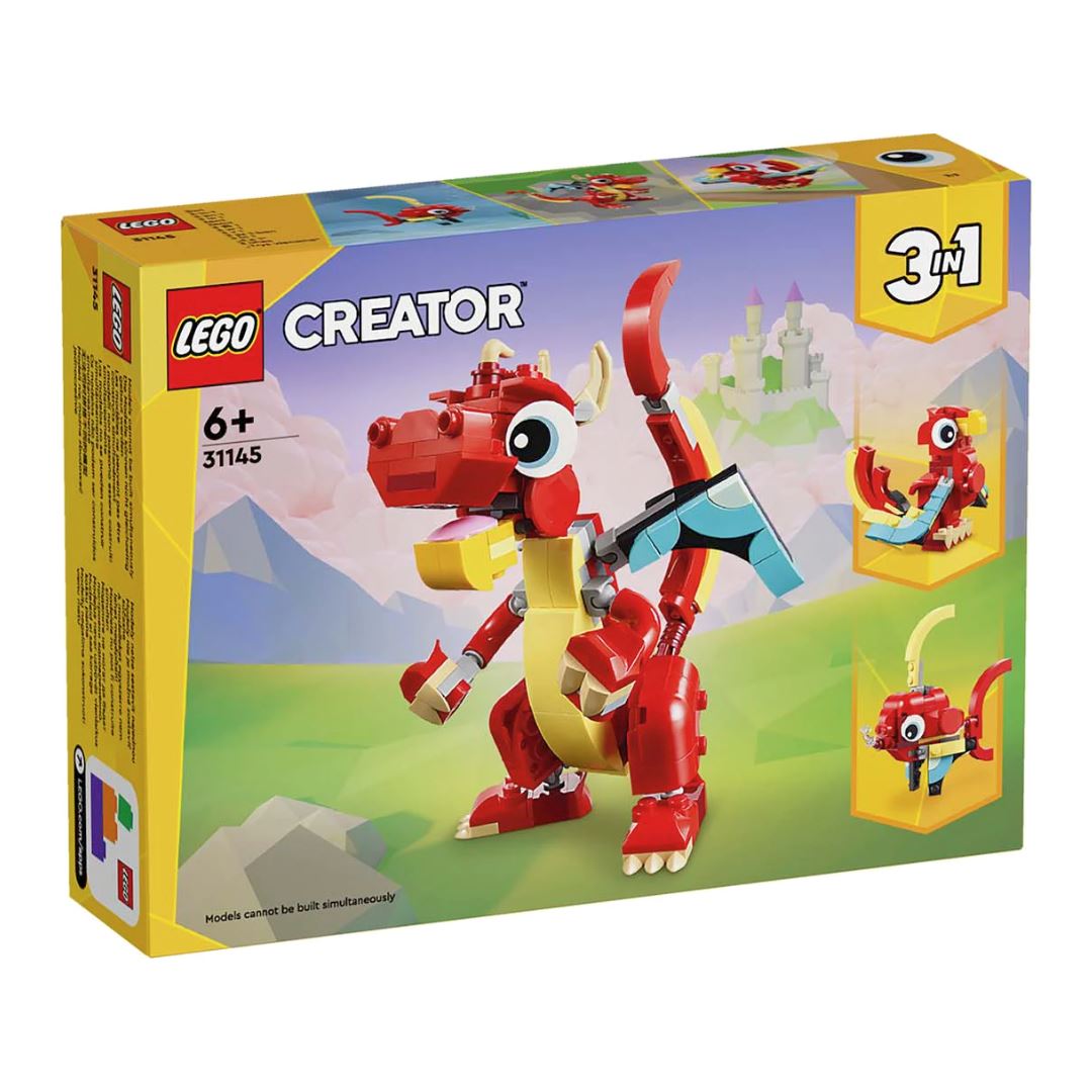 Lego Creator Red Dragon – Kiddie Majigs - Main Image