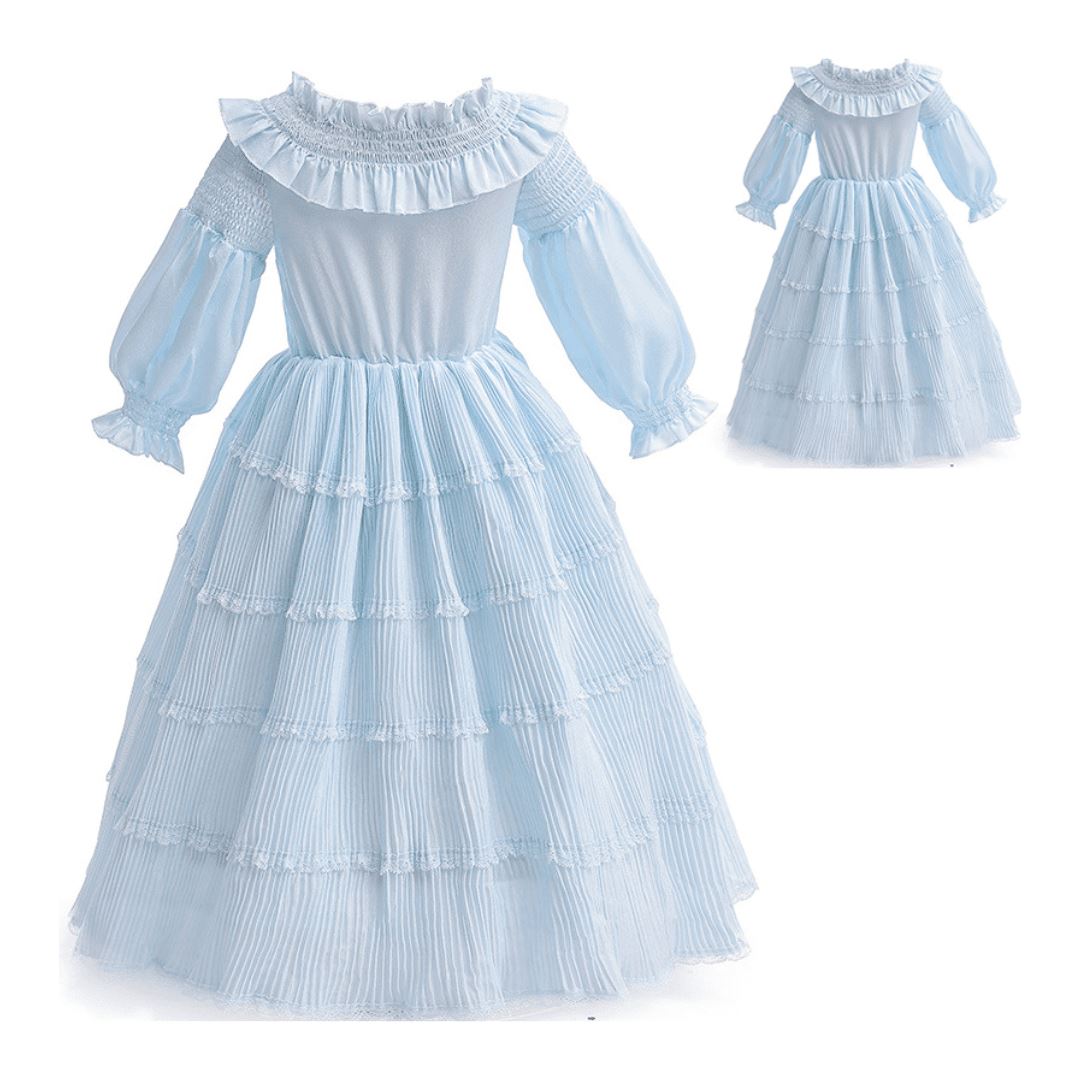 Little Mermaid Light Blue Dress – Kiddie Majigs