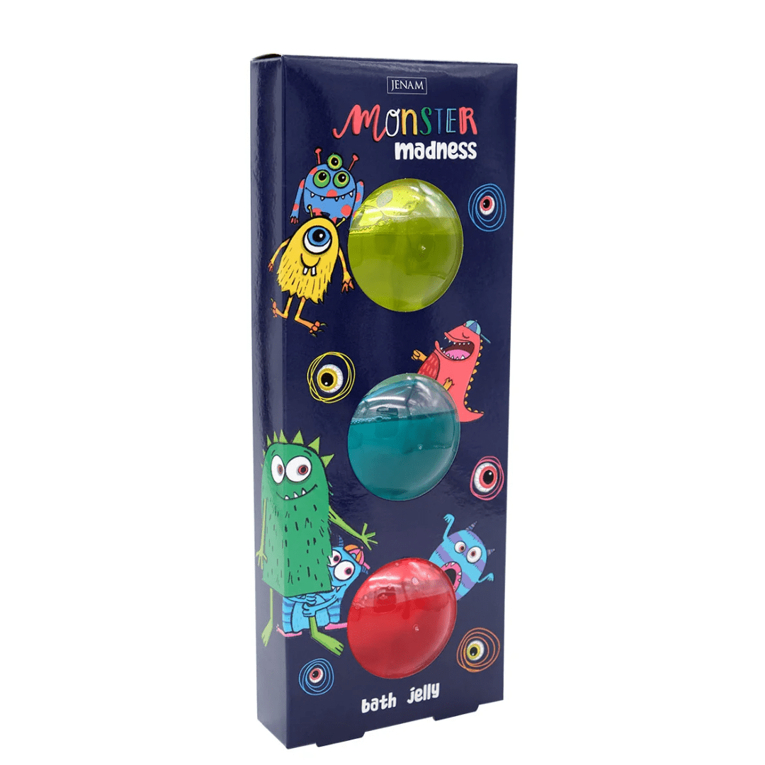 Monster Madness Bath Jelly - 3 x 50ml Toys Not specified 