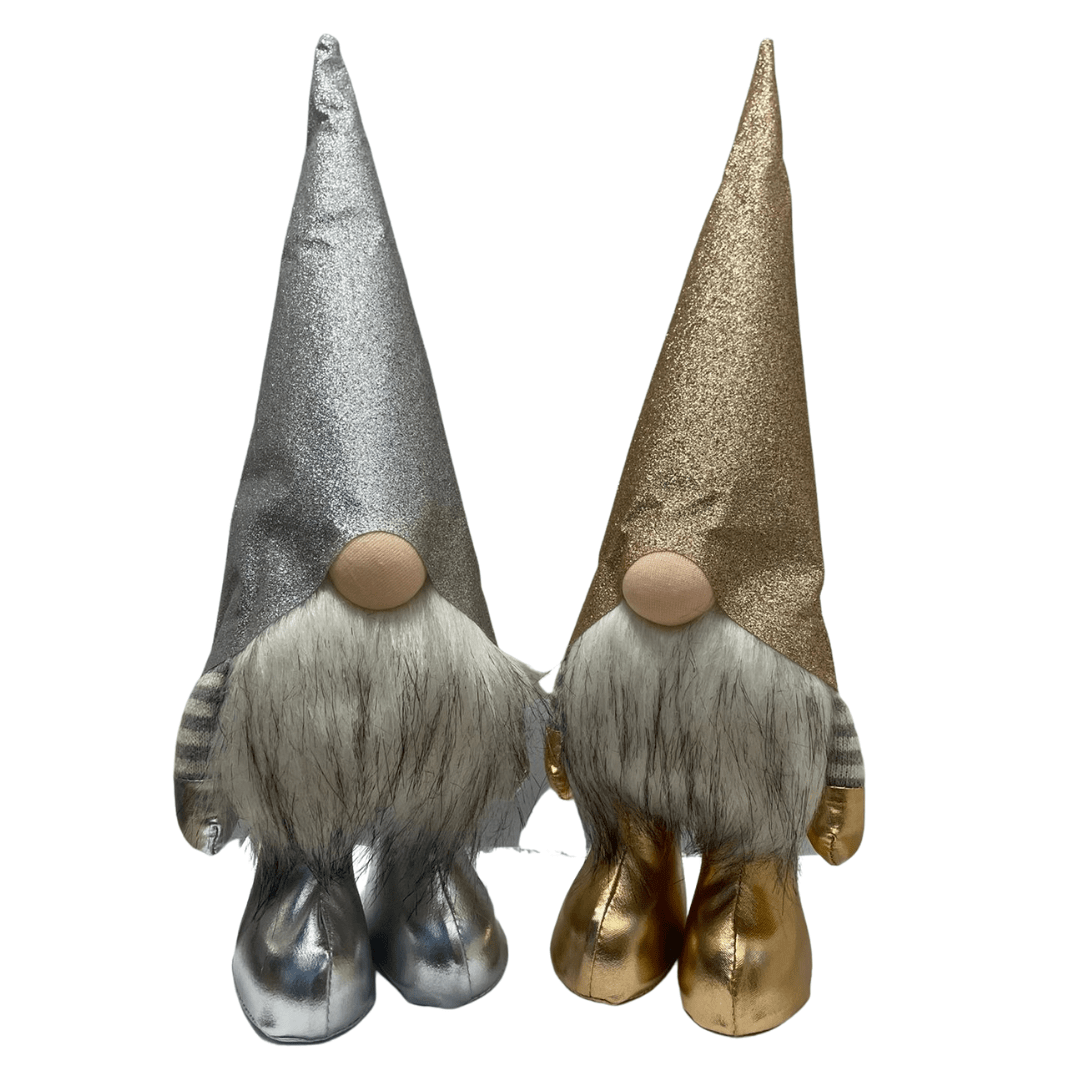Santa Gnome Gold and Silver 40cm Toys Not specified 