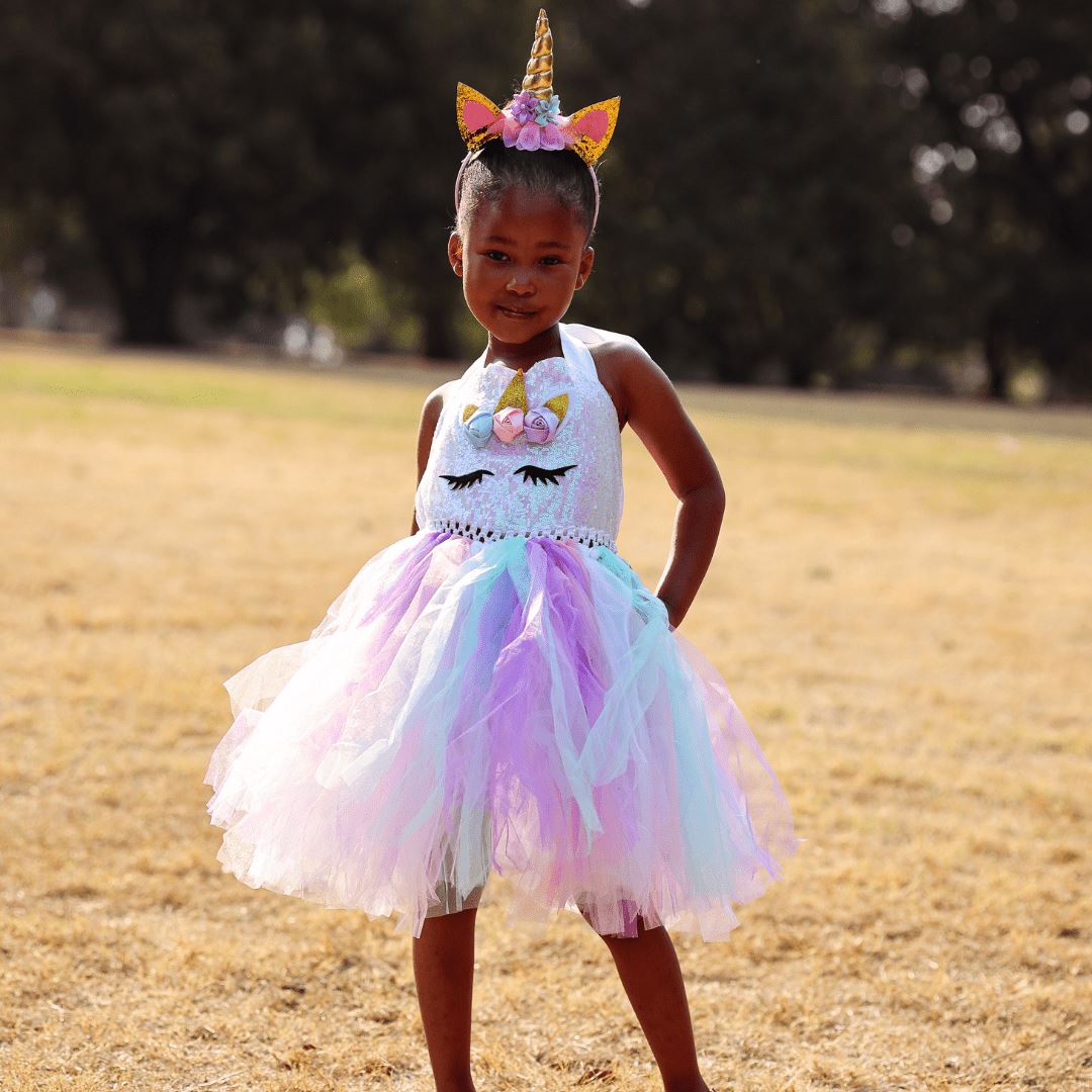 Sequin Unicorn Dress – Kiddie Majigs