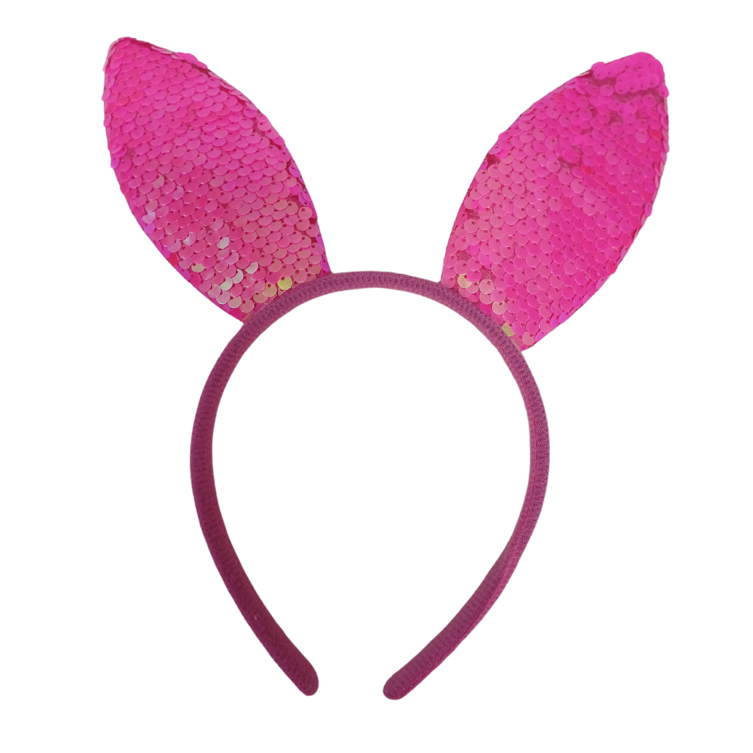 Aliceband Bunny Ears Sequins