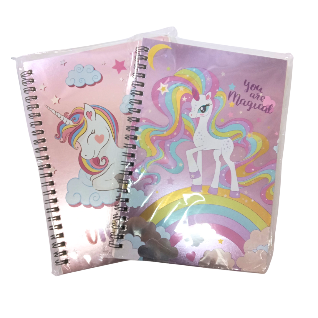 Notebook Spiral 80 Pages - Unicorn
