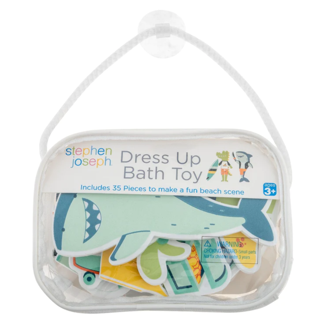 Dress-Up Bath Toy Shark Dino
