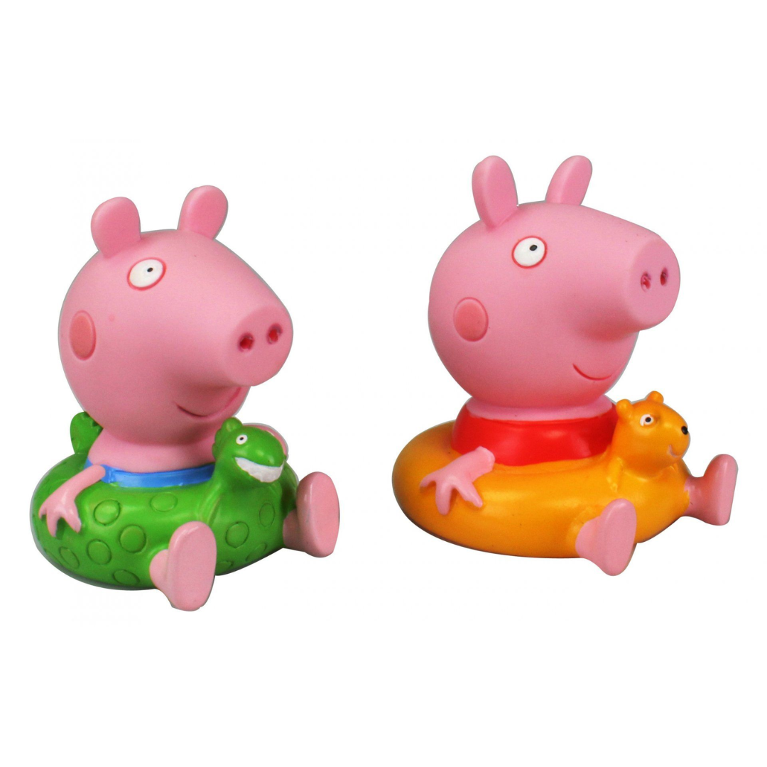 Peppa Pig Bath Figurines 2 Pack Blister