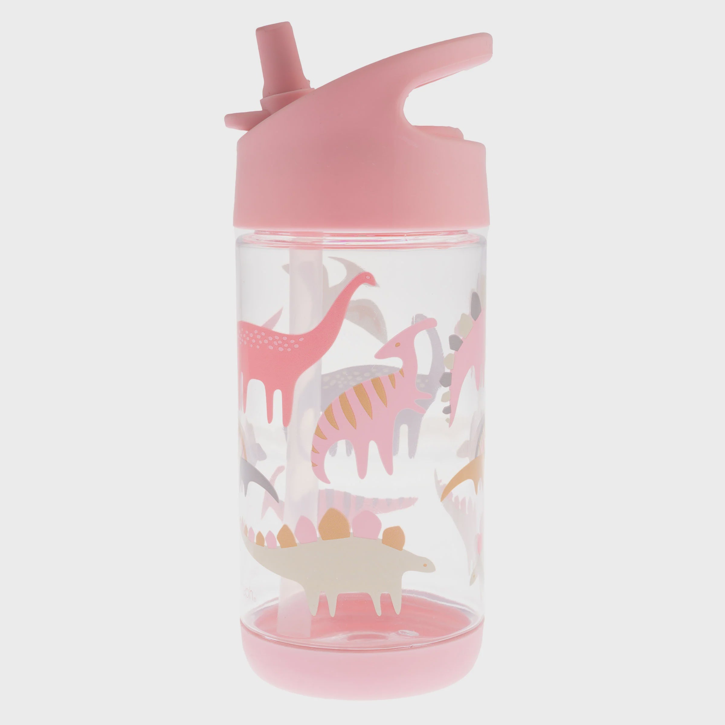 Flip Top Bottle Pink Dino