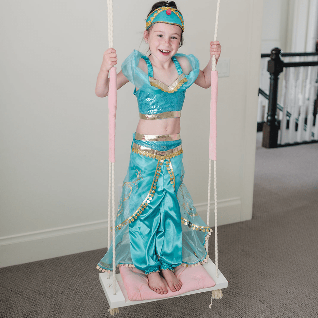 Disney Dress Aladdin Princess Dress Jasmine Costume Adult SIZE 