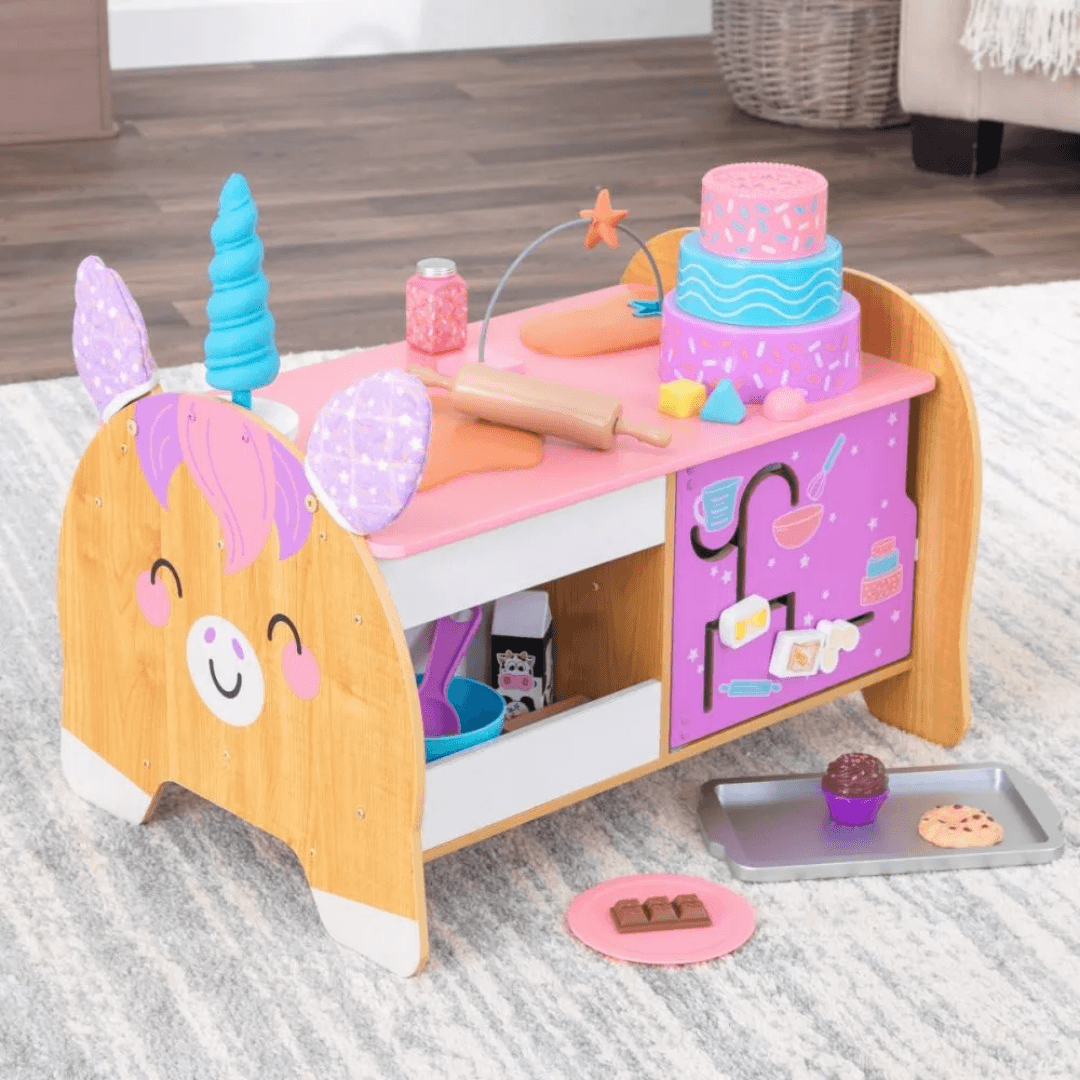 Baking Fun Unicorn Puppy Activity Center Toys KidKraft 