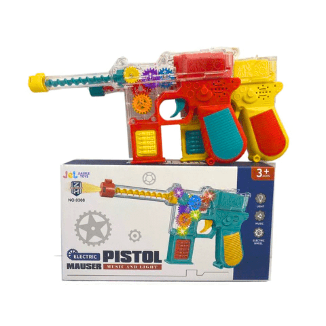 Battery Pistol - Music and light Toys Not specified 