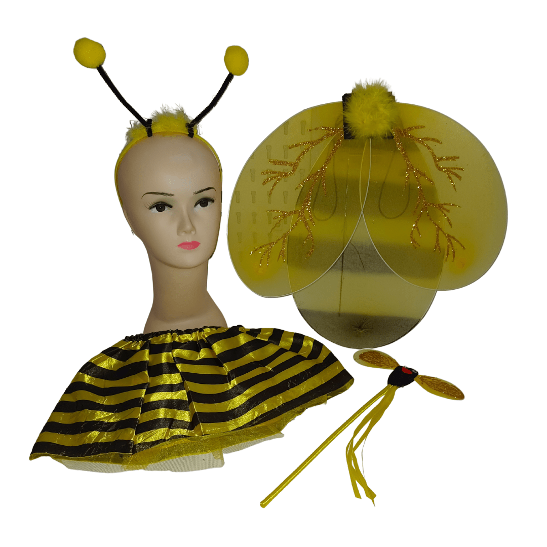 Bee Wing, Wand & Aliceband Tutu set Dress Up Not specified 