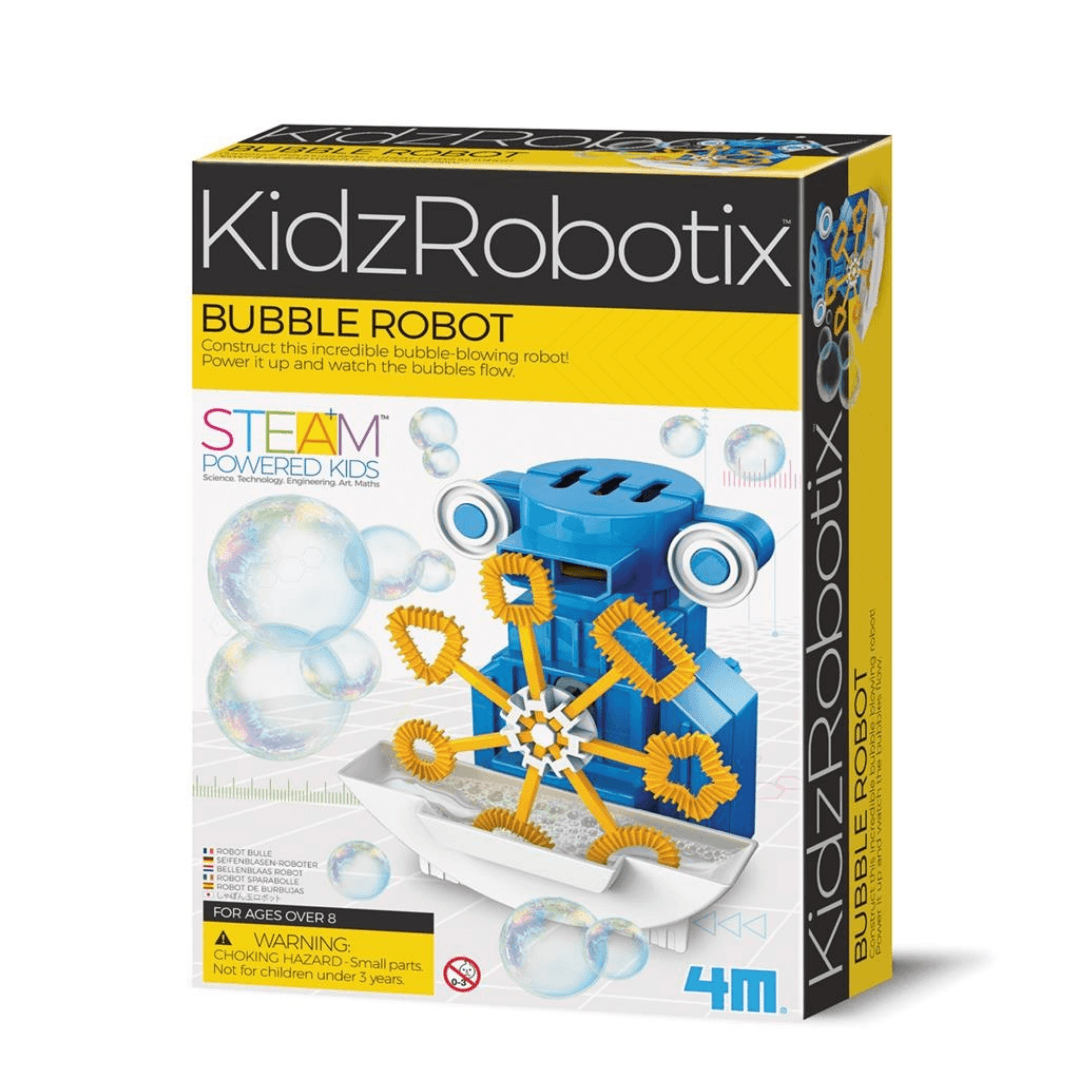 Bubble Robot 10cm Toys 4M 
