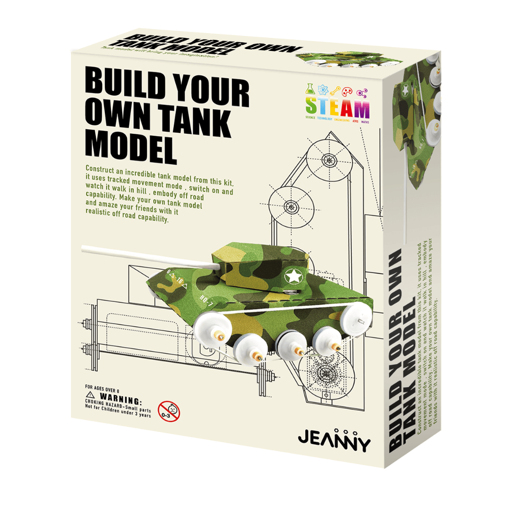 Build Your Own Tank Model Toys Jeanny 