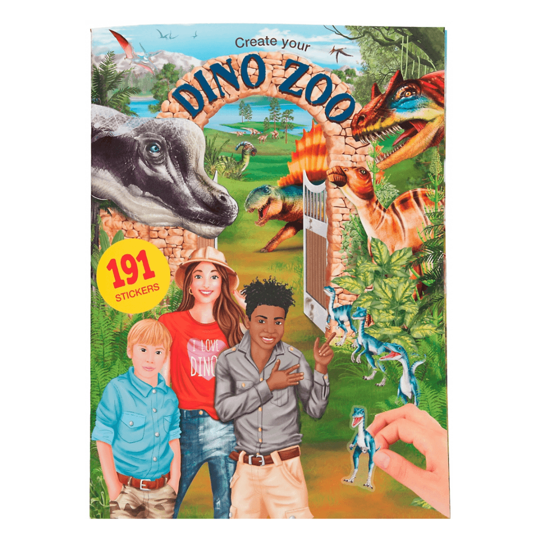 Create Your Dino Zoo Toys Top Model 