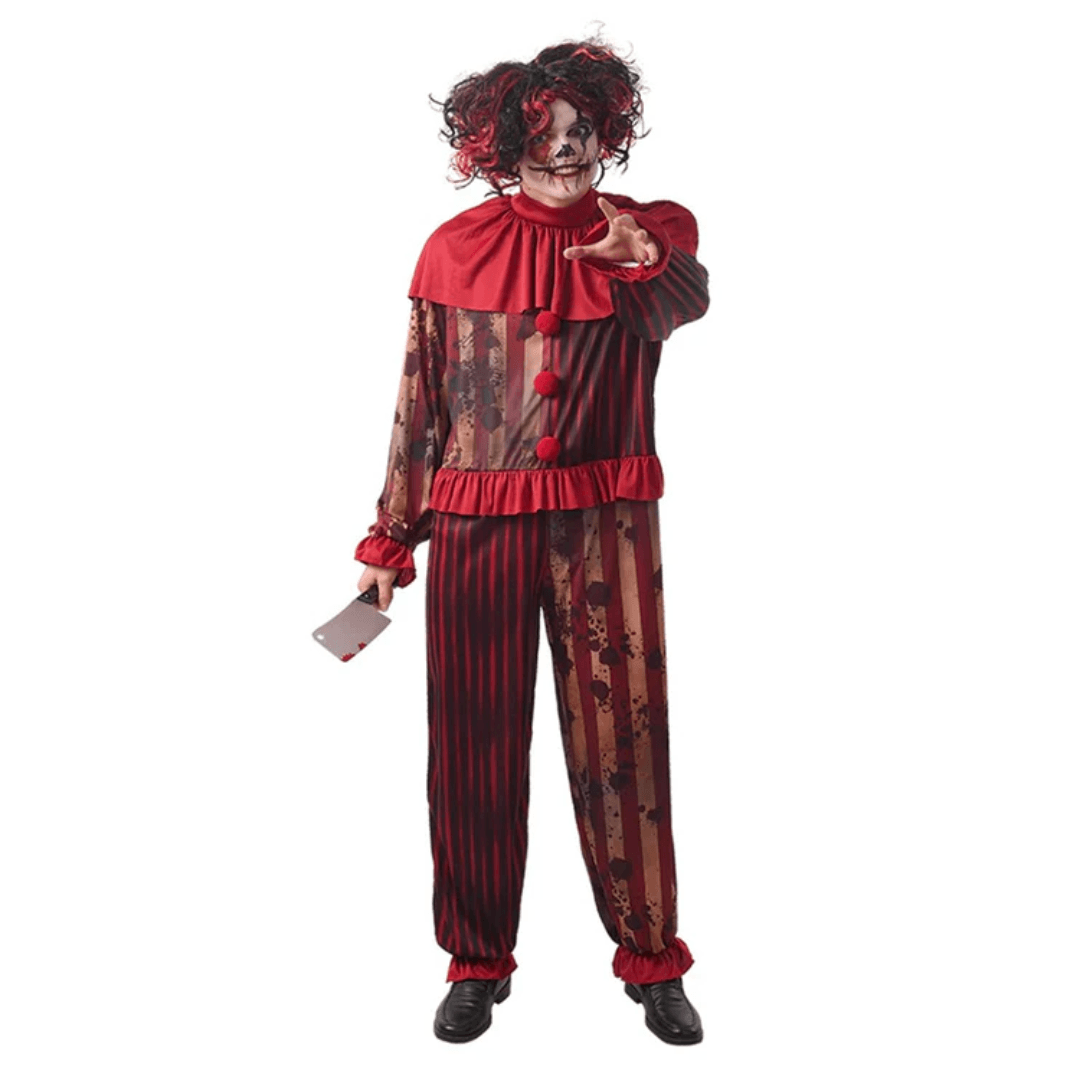 Creepy Clown Adult Dress Up Not specified 