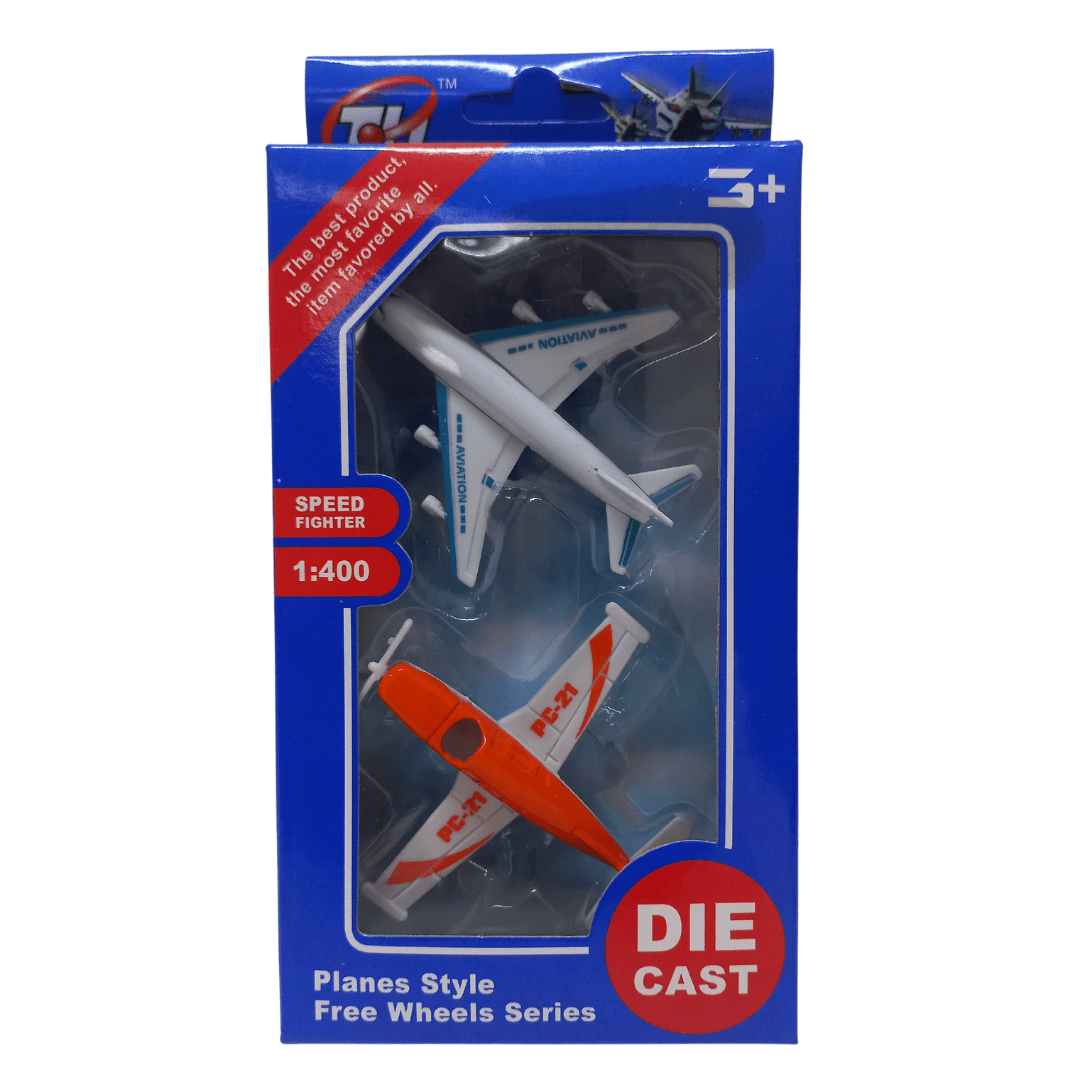 Die Cast Air Plane 2pc Toys Not specified 