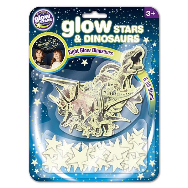 Glow Stars & Dinosaurs Toys Brainstorm 