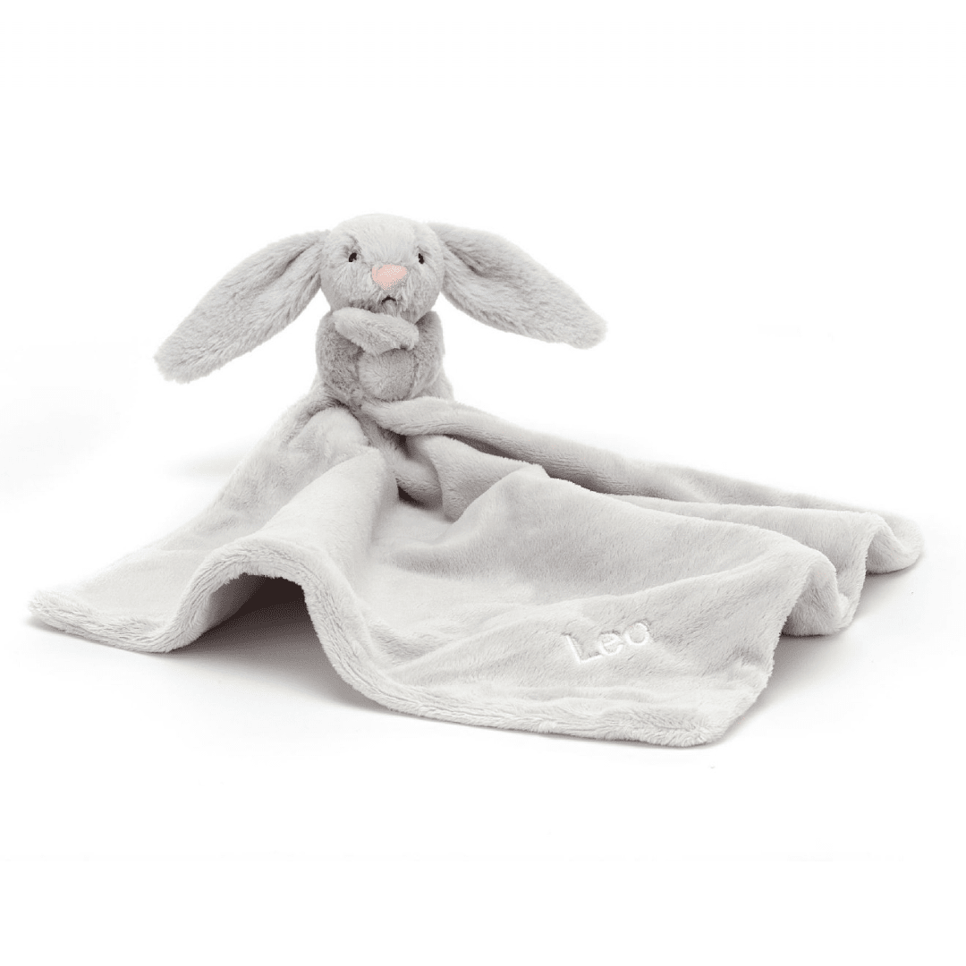 Jellycat - Bashful Silver Bunny Soother Toys Jelly Cat 