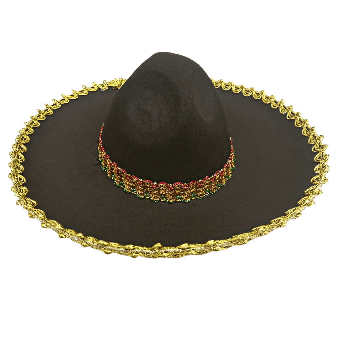 Kids Mexican Hat Gold Edge Dress Up Not specified 