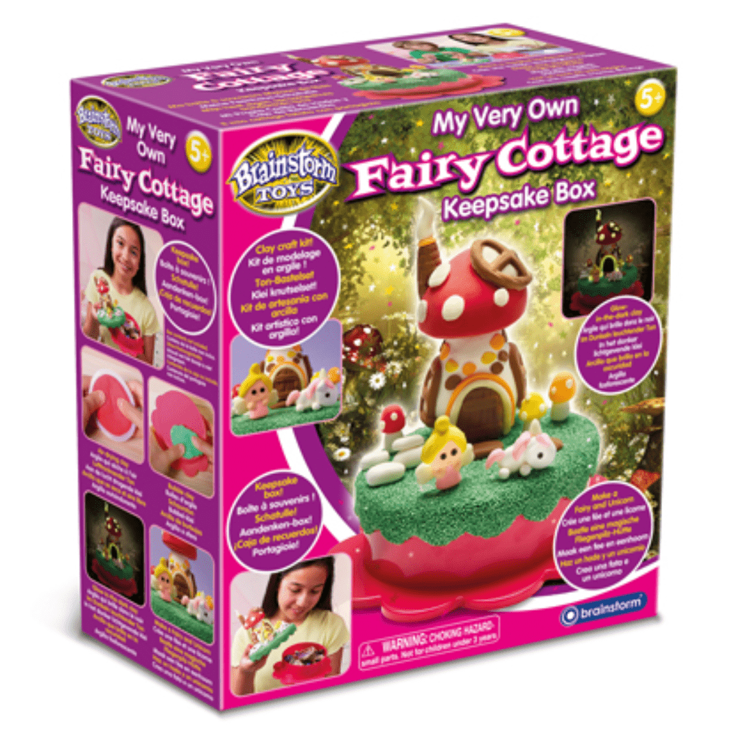 My Very Own Fairy Cottage - Keepsake Box Toys Brainstorm 