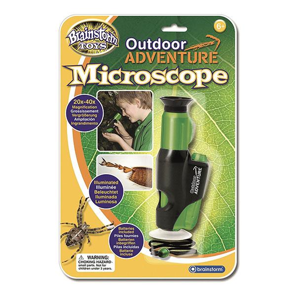 Outdoor Adventure Microscope Toys Brainstorm 