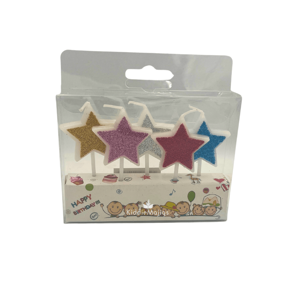 Party Candle Glitter 5pc Parties Not specified 