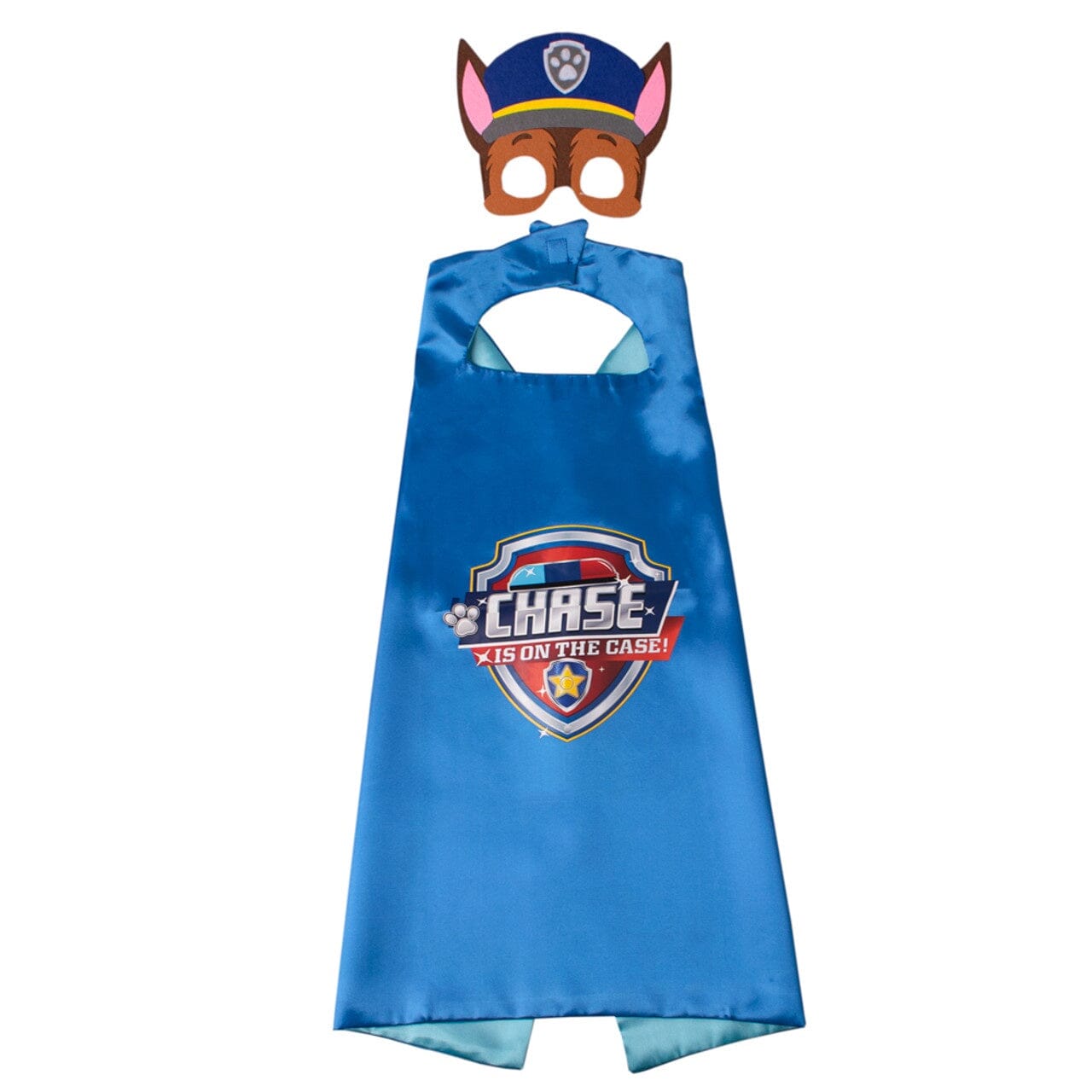 Paw Patrol Cape and Mask Set - Chase (Blue) Dress Up Not specified 