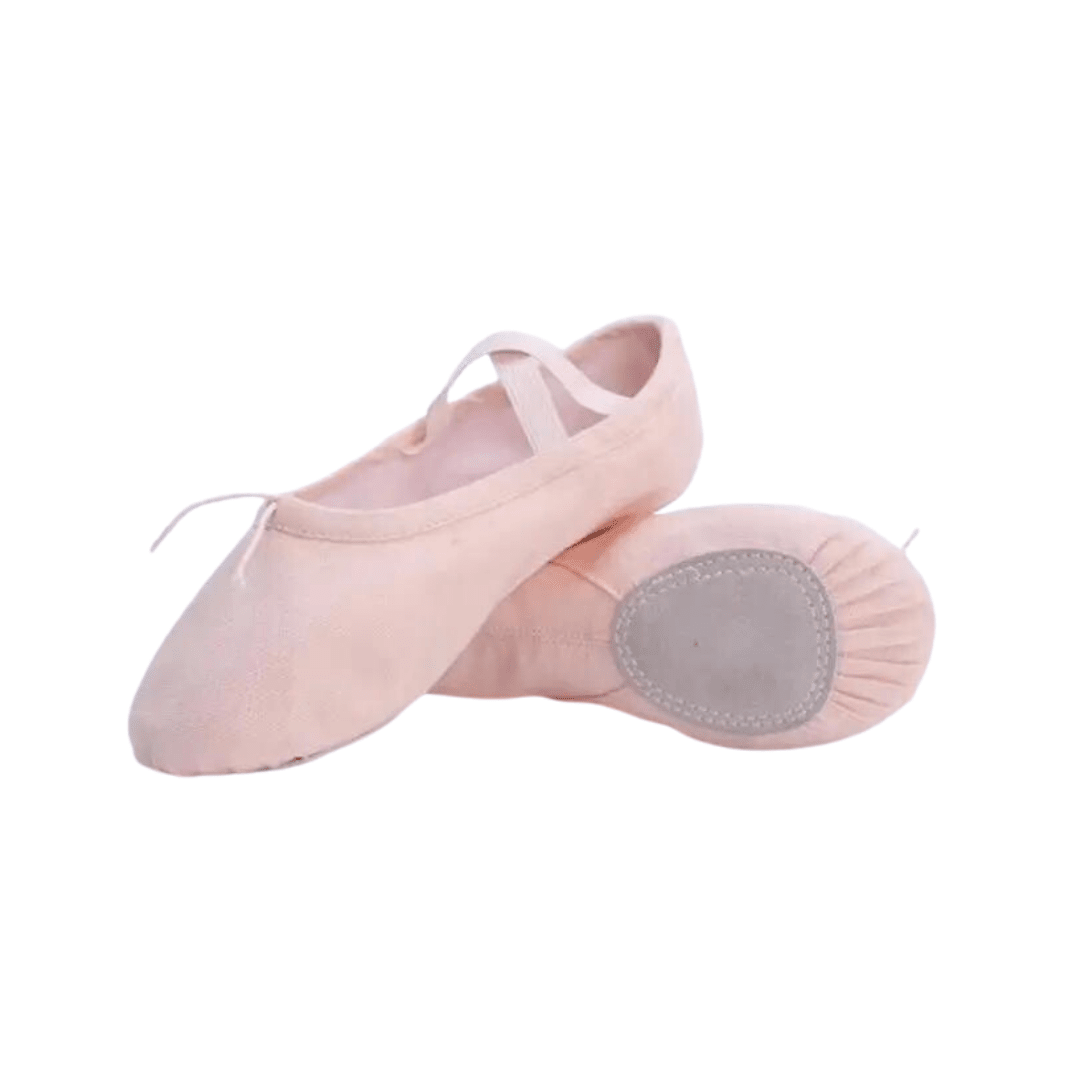 Pink Canvas Split Sole Ballet Shoes Ballet Not specified 