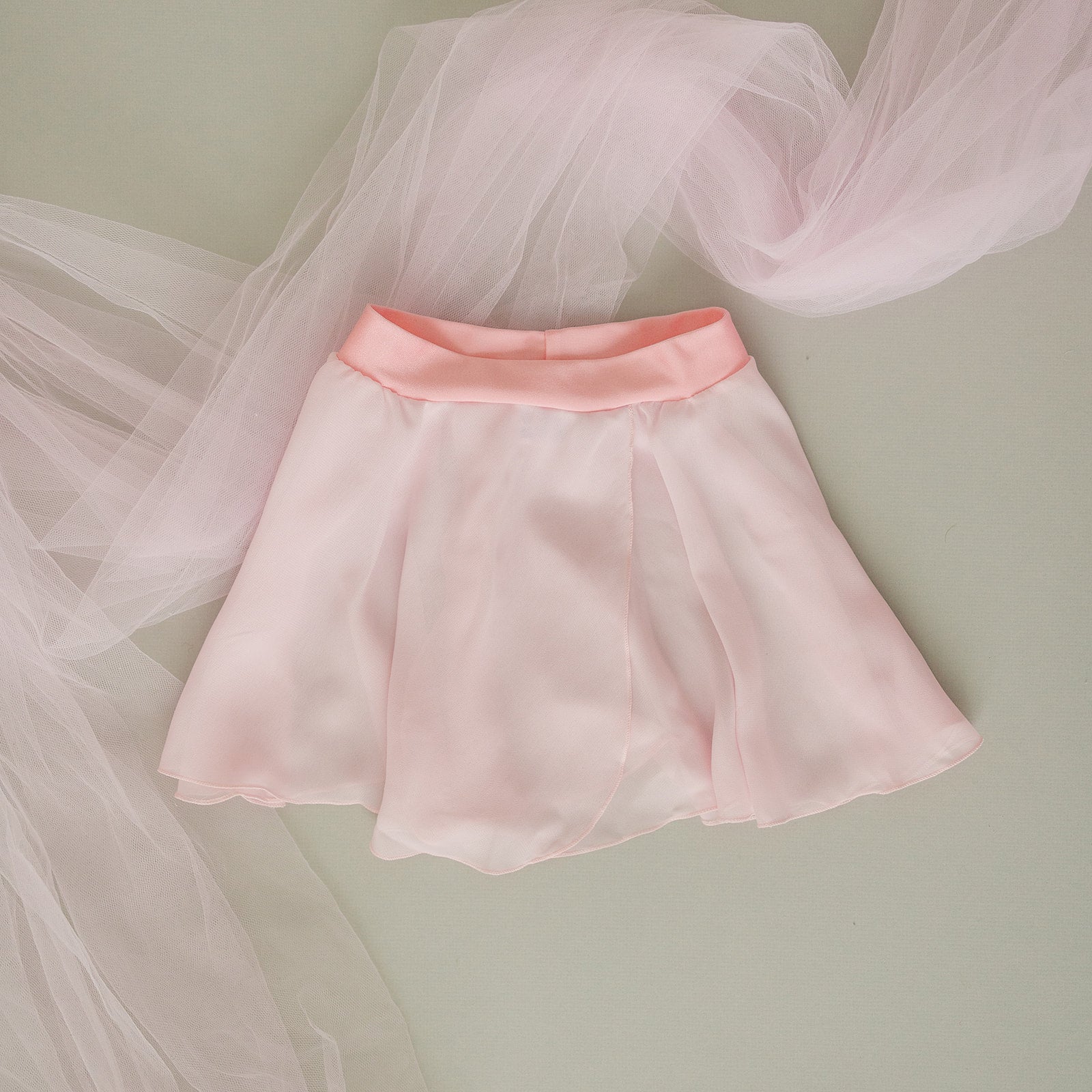 Pink Chiffon Ballet Skirt Ballet Kiddie Majigs 
