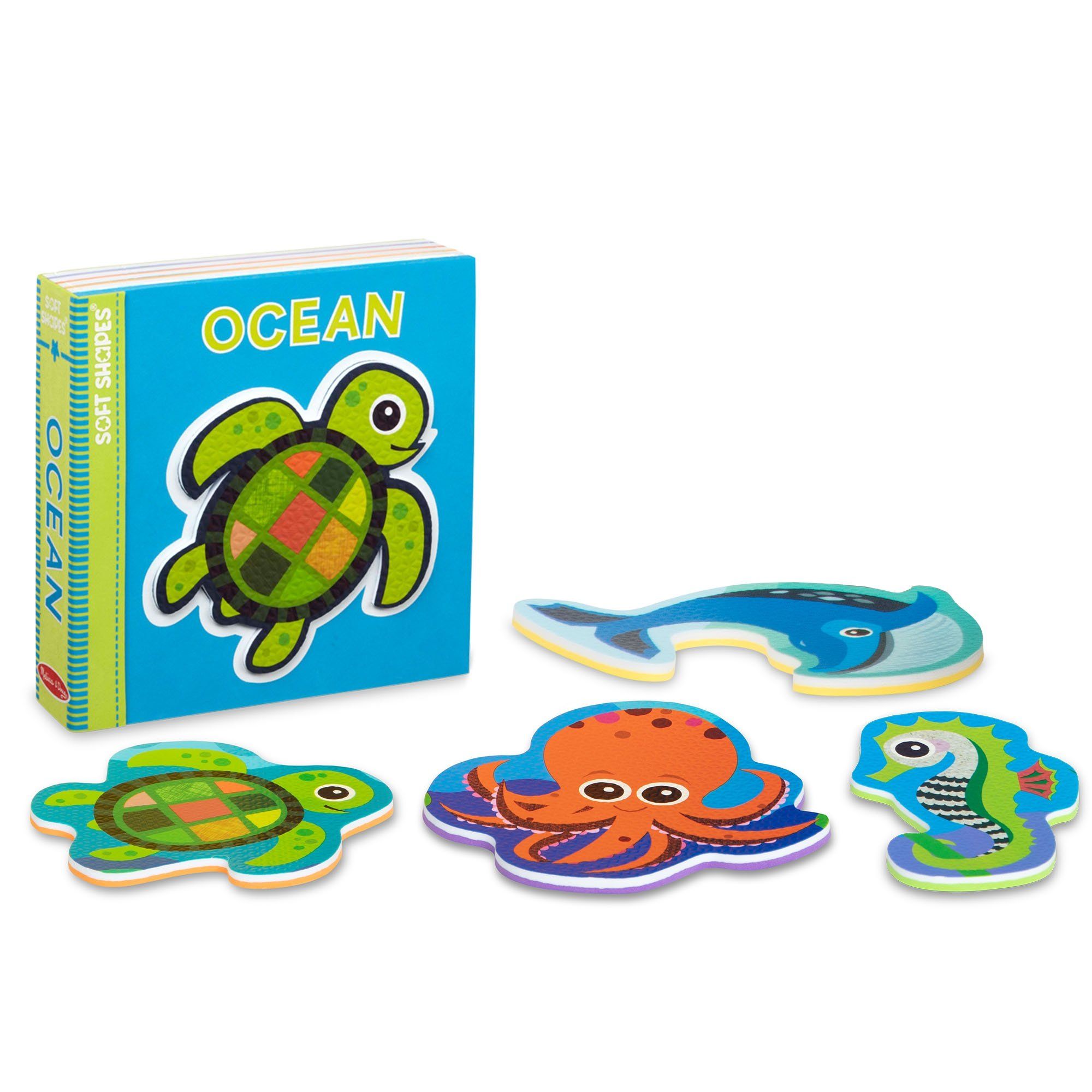 Soft Shapes Book - Ocean Toys Melissa & Doug 