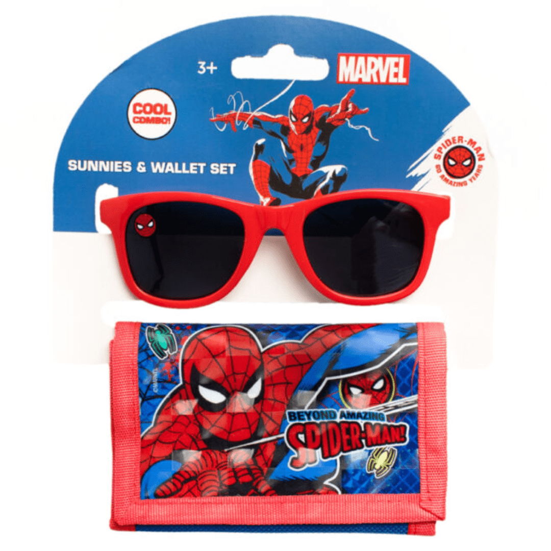 Spiderman Sunnies & Wallet Set Toys Marvel 