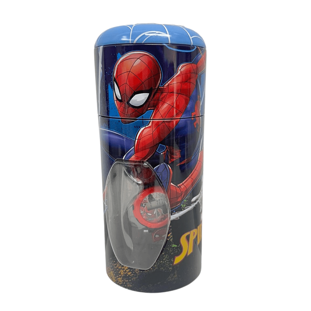 Spiderman Watch in a Tin Dress Up Marvel 