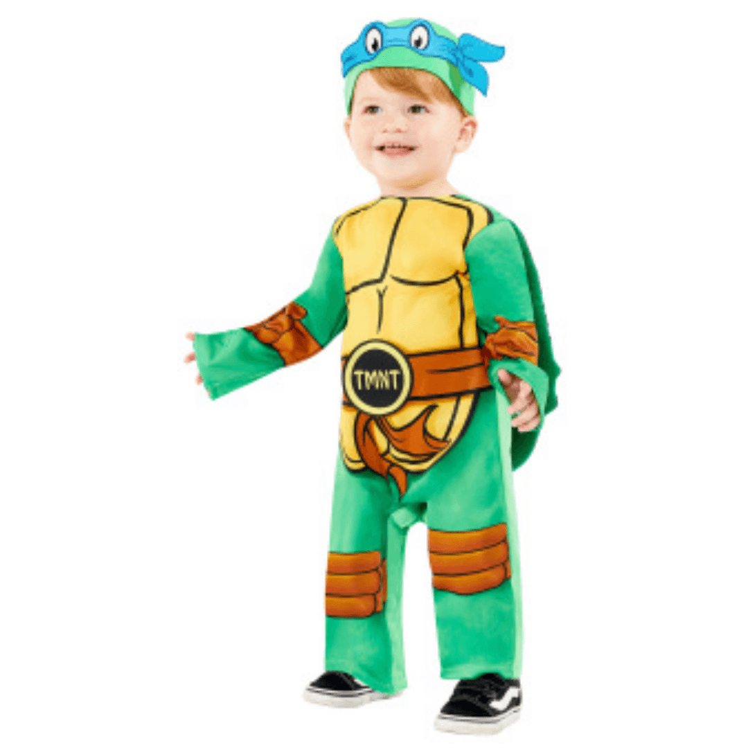 TM Ninja Turtles Costume with Interchangeable masks Dress Up Teenage Mutant Ninja Turtles 