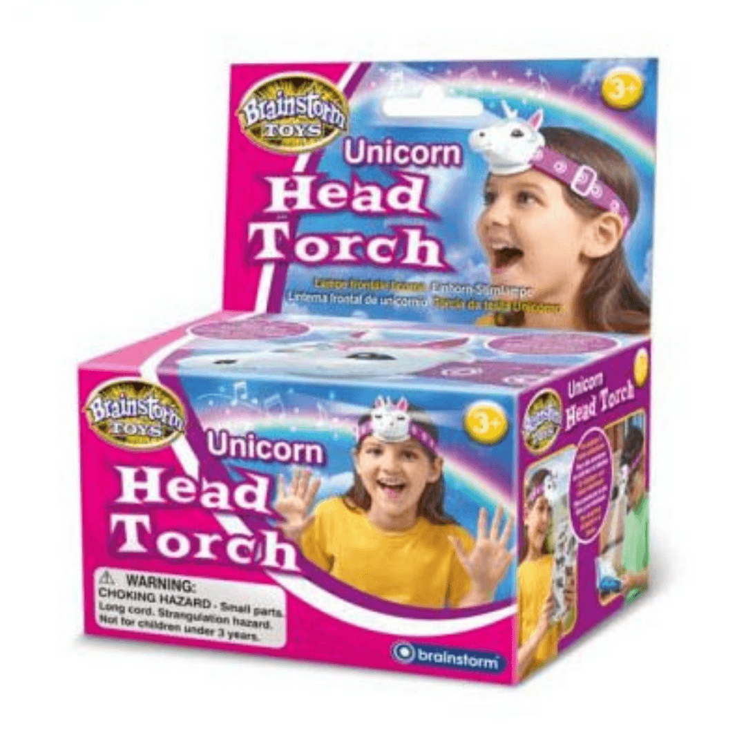 Unicorn Head Torch Toys Brainstorm 