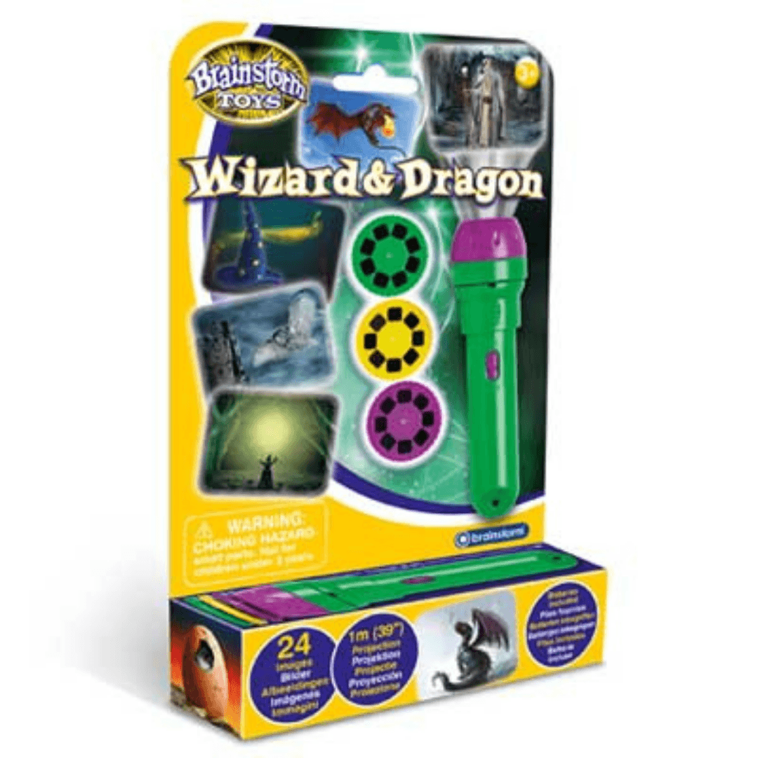 Wizard & Dragon Torch and Projector Toys Brainstorm Toys 