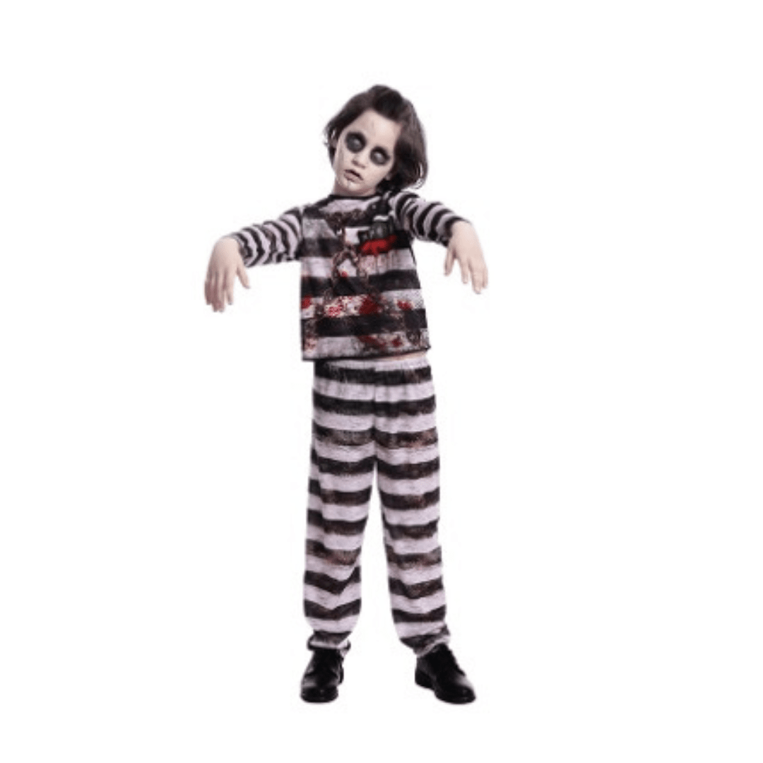 Zombie Prisoner Outift Dress Up Not specified 