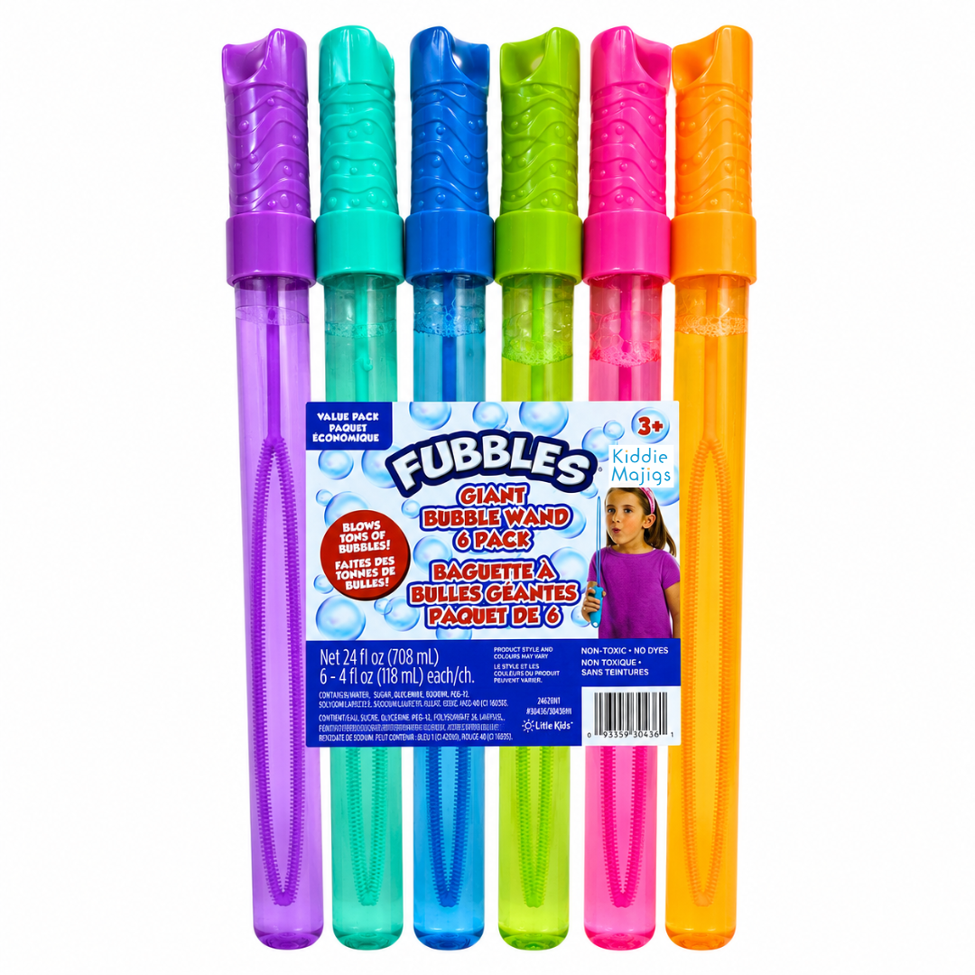 6 Pack Giant Bubble Wand