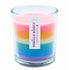 100% Happy Layered Candle