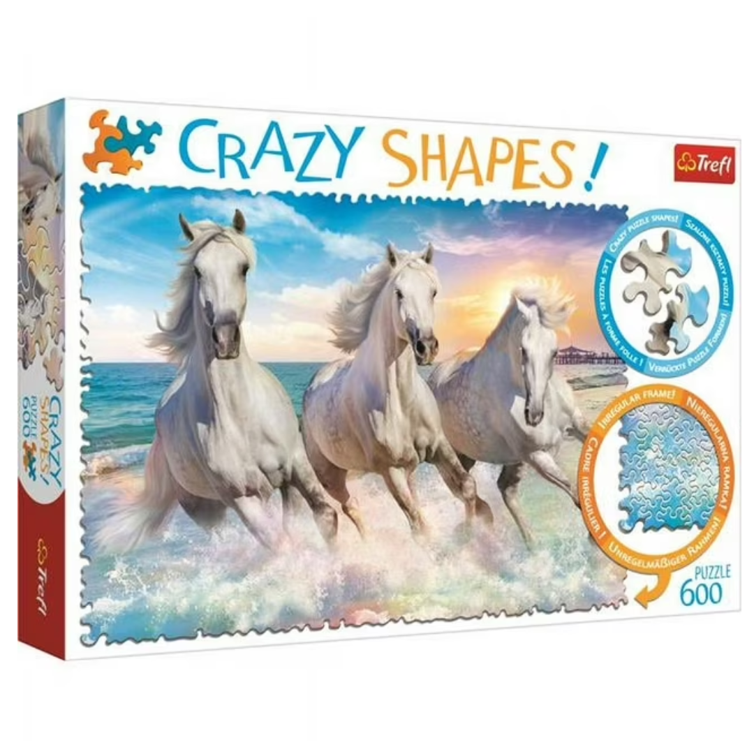 Trefl Puzzle 600Pc Galloping among wave