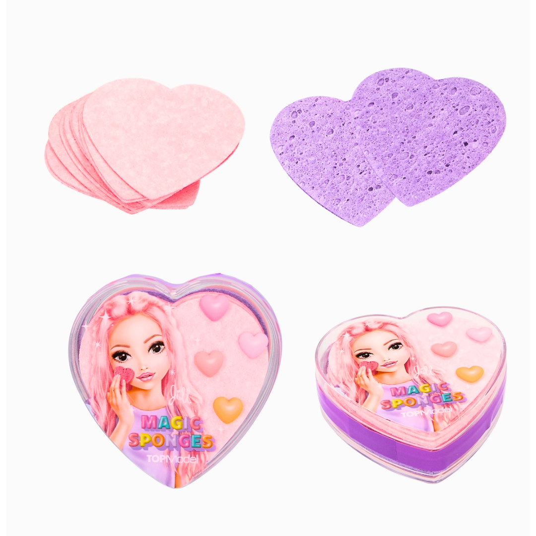 TM Magical Heart Sponges BEAUTY & Me