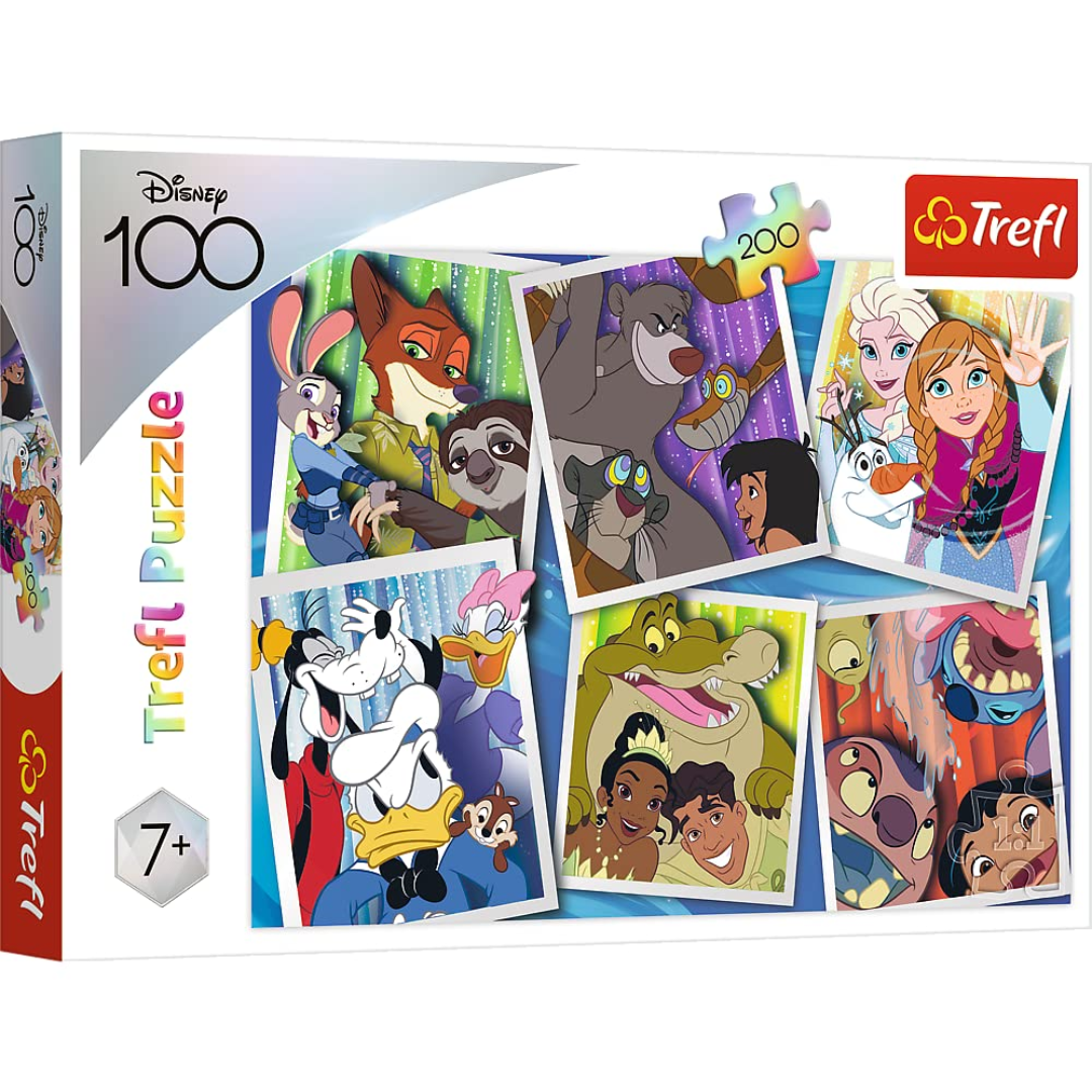 Trefl Puzzle 200PC Disney Heroes