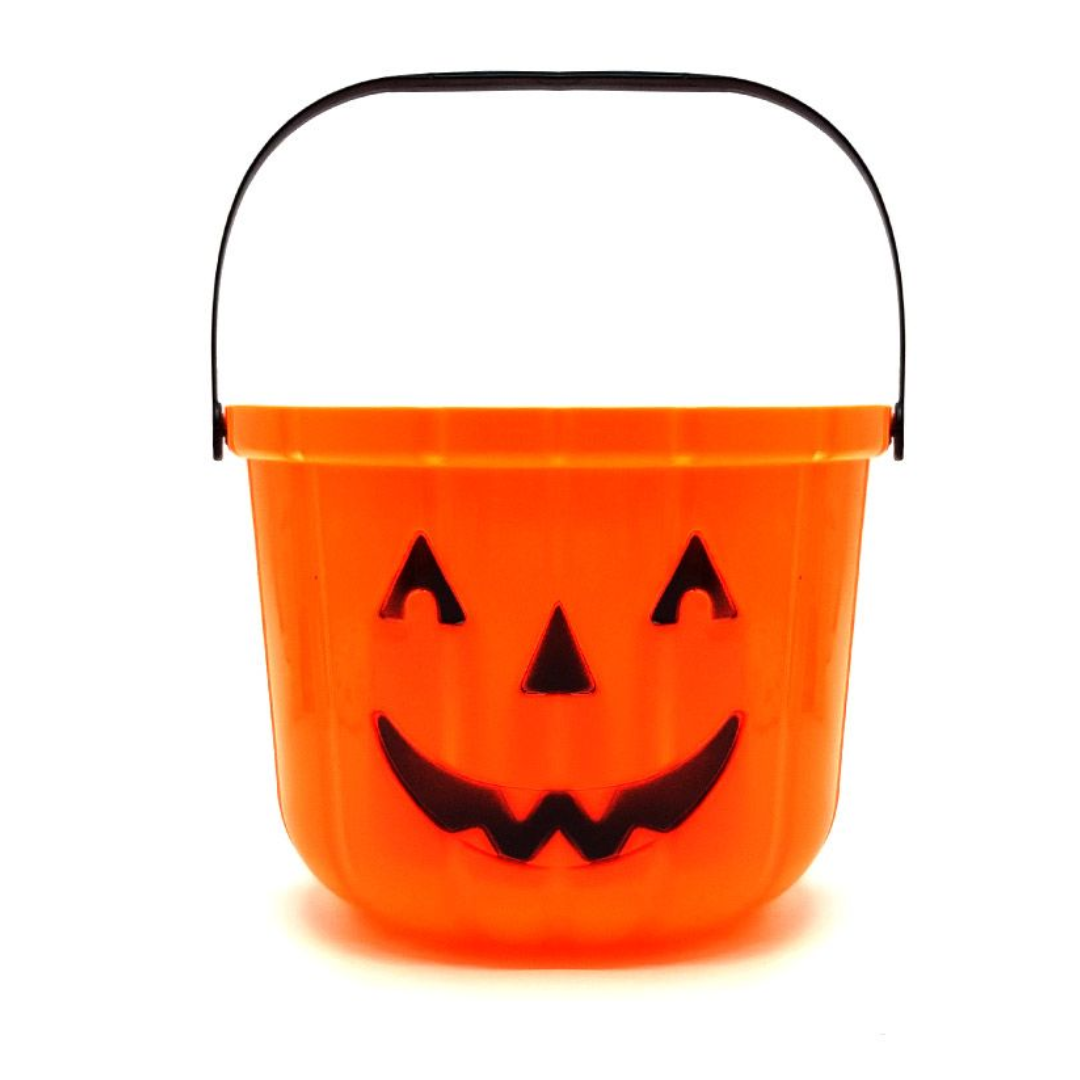 Halloween Orange Pumpkin Bucket