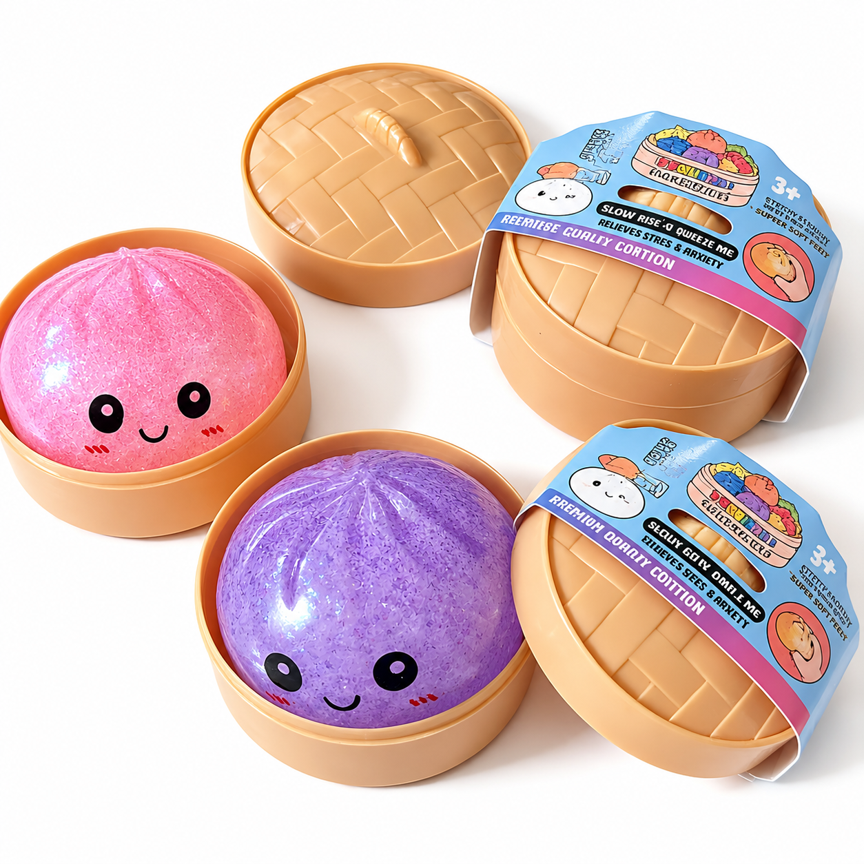 Firm Glitter Mystery Dumpling - Large