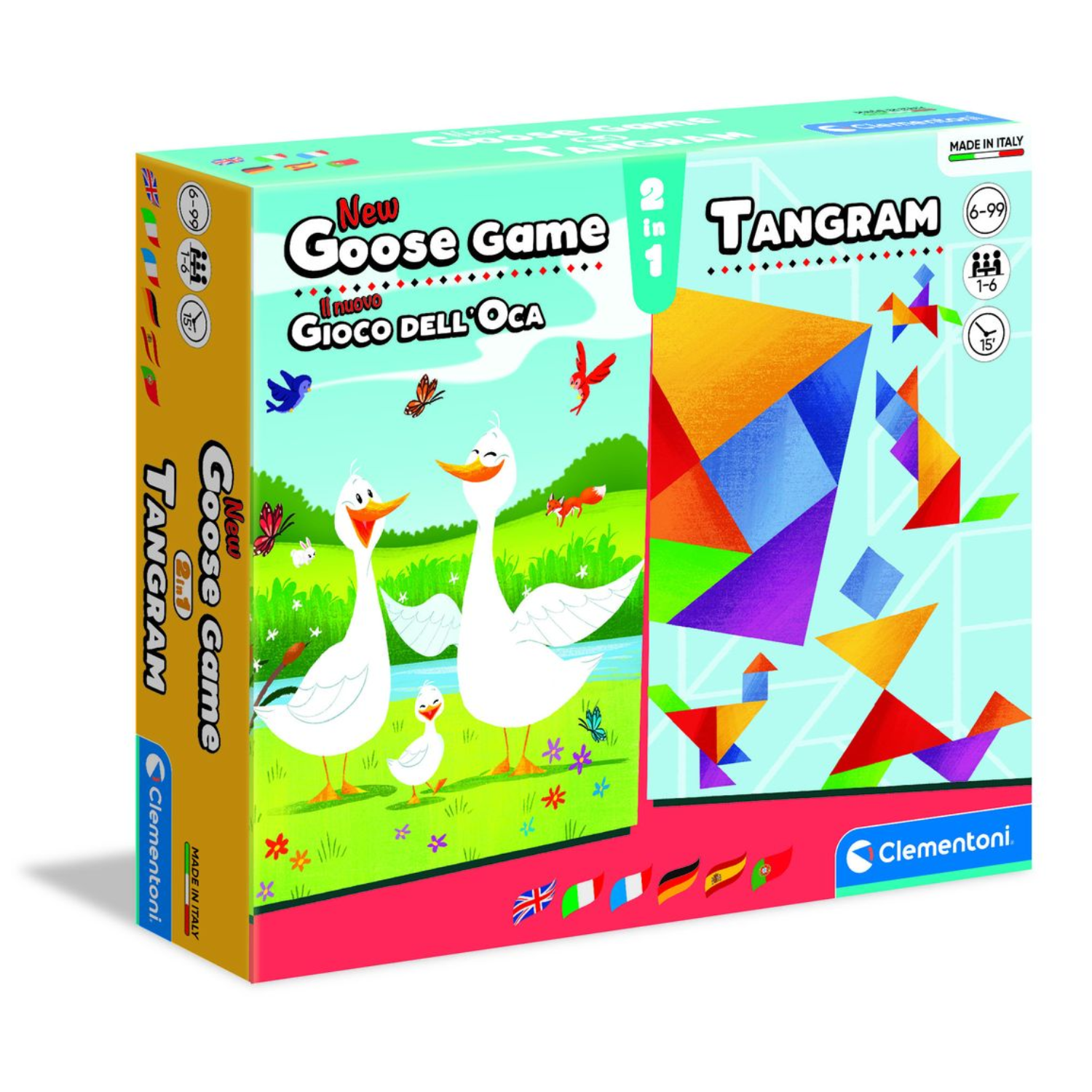 2 in 1 Goose Game and Tangram