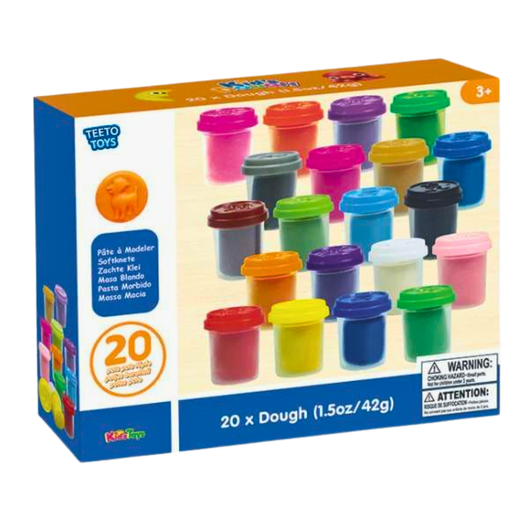 20-Pack Creative Dough Playset