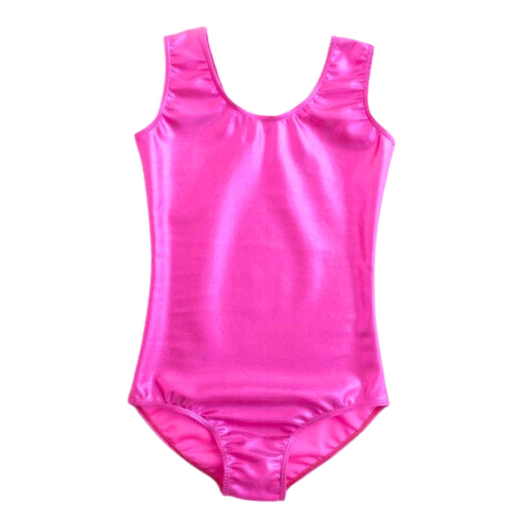 Glossy Pink Leotard