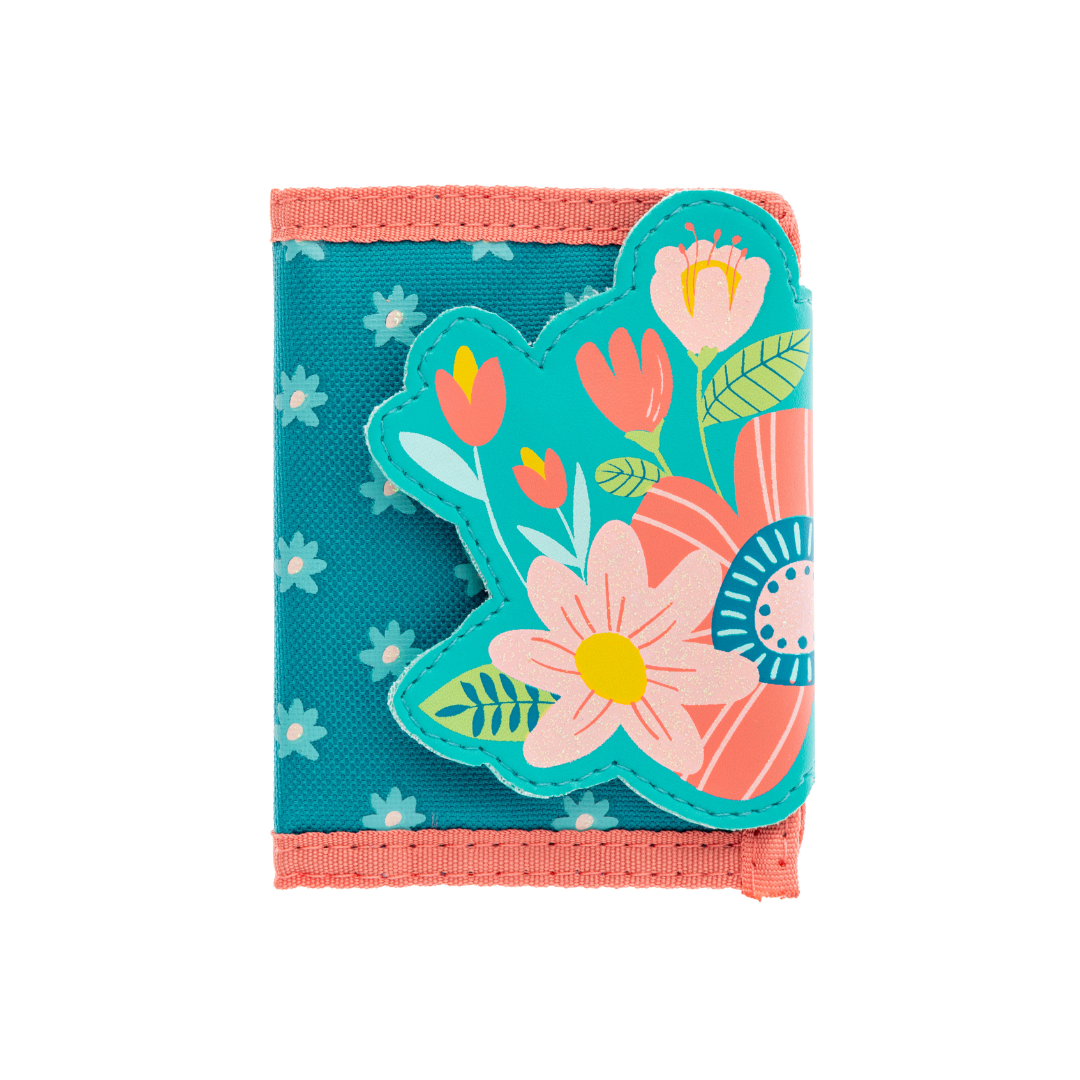 Wallet Turquoise Floral