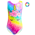Multicolour Unicorn Leotard with Scrunchy