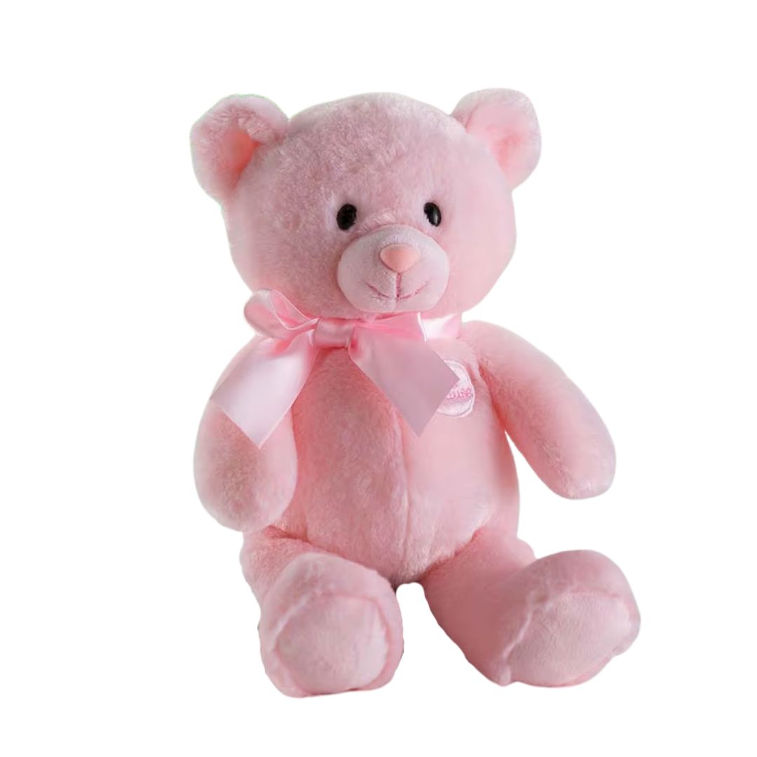 28cm Pink Bear